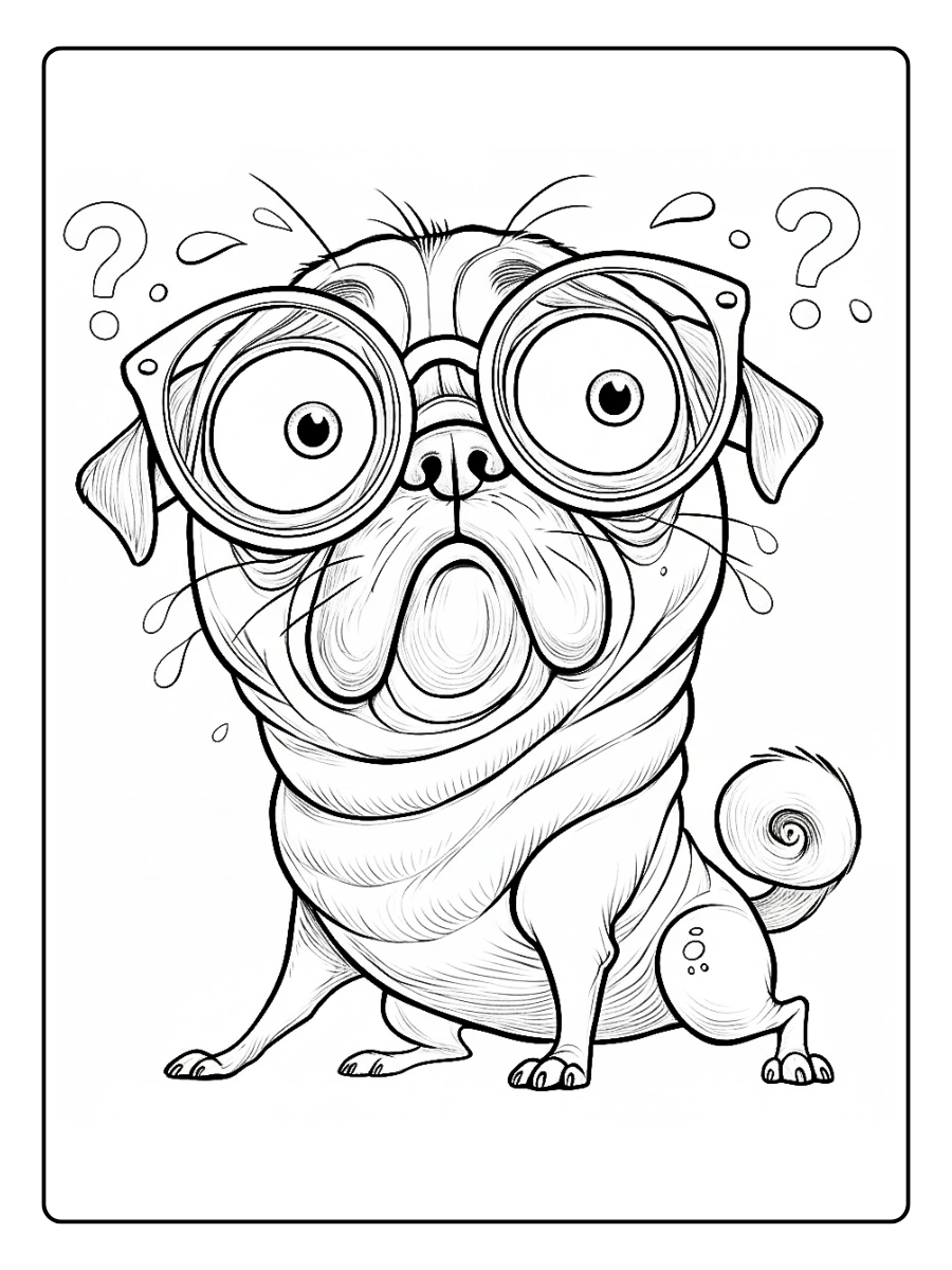 Desenho de Cachorro para Colorir (2)