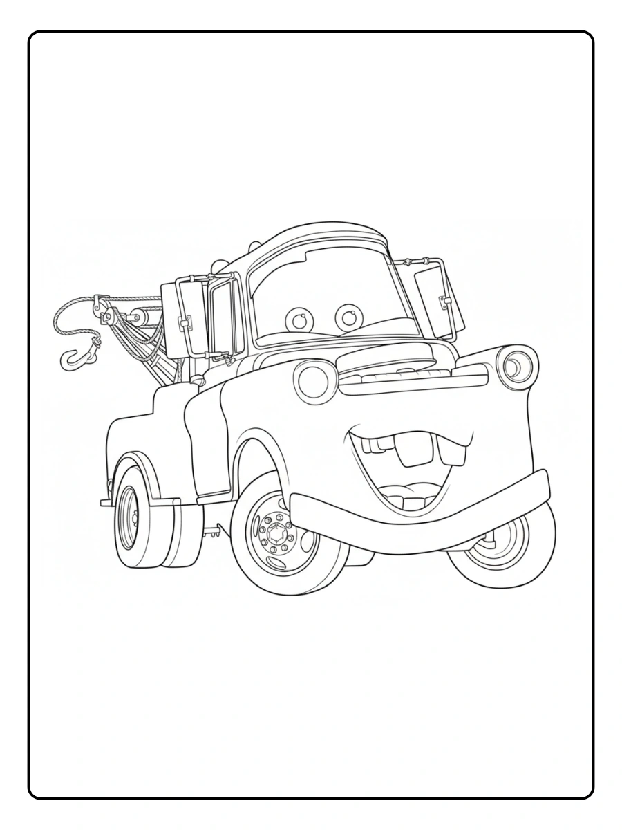 Desenho de Carros para Colorir e Imprimir (15)