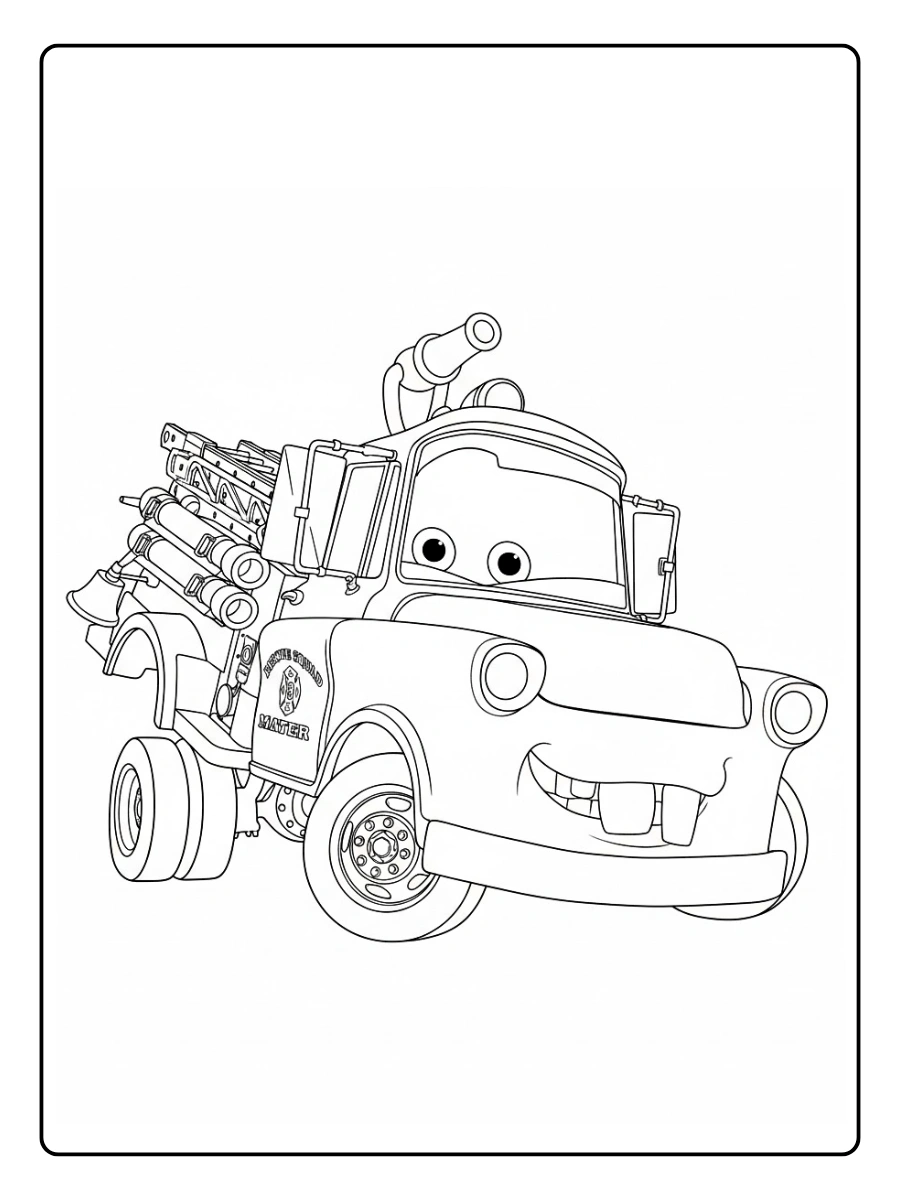 Desenho de Carros para Colorir e Imprimir (6)