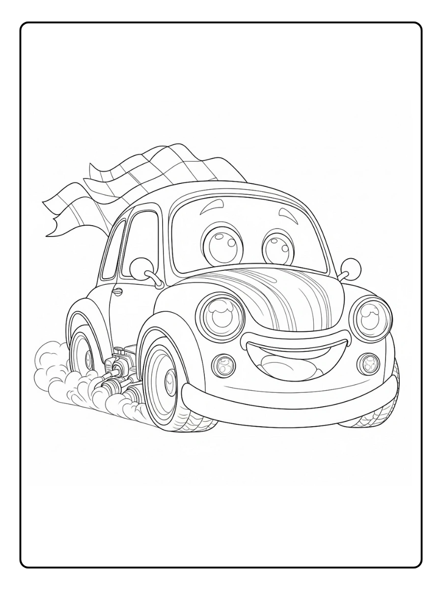 Desenho de Carros para Colorir e Imprimir (7)