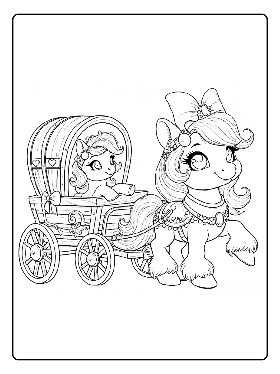 Desenho de Cavalo para Colorir (5)