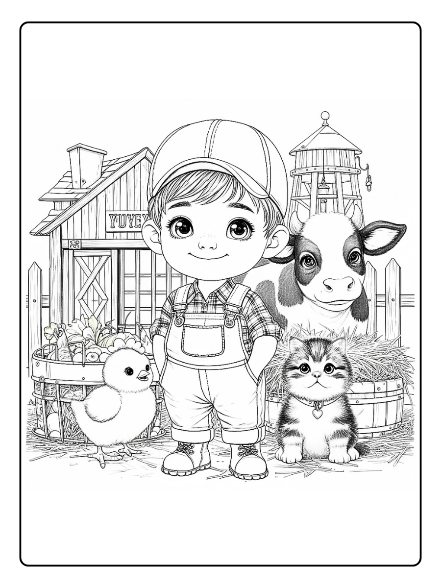 Desenho de Fazenda para Colorir (11)