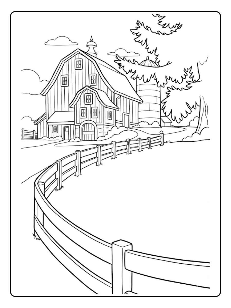 Desenho de Fazenda para Colorir (15)