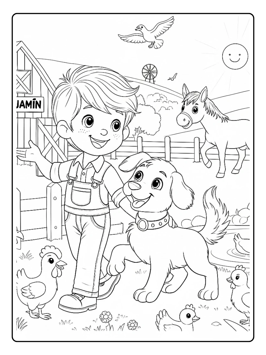 Desenho de Fazenda para Colorir (8)