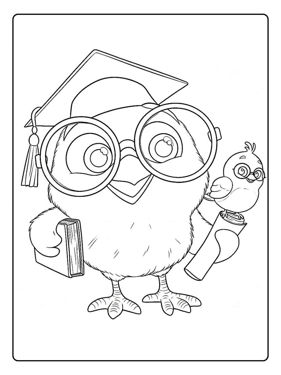 Desenho de Passarinho para Colorir (10)