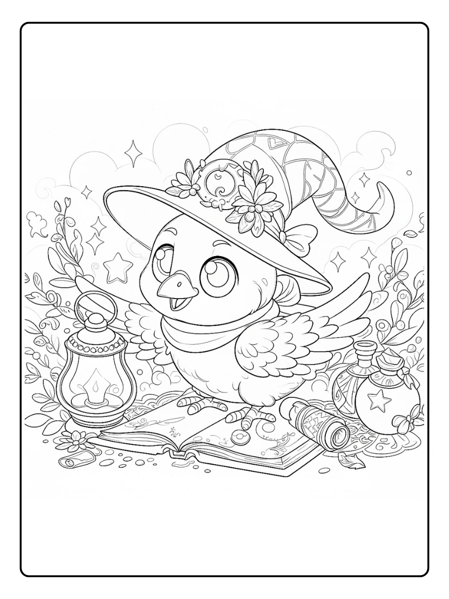 Desenho de Passarinho para Colorir (14)