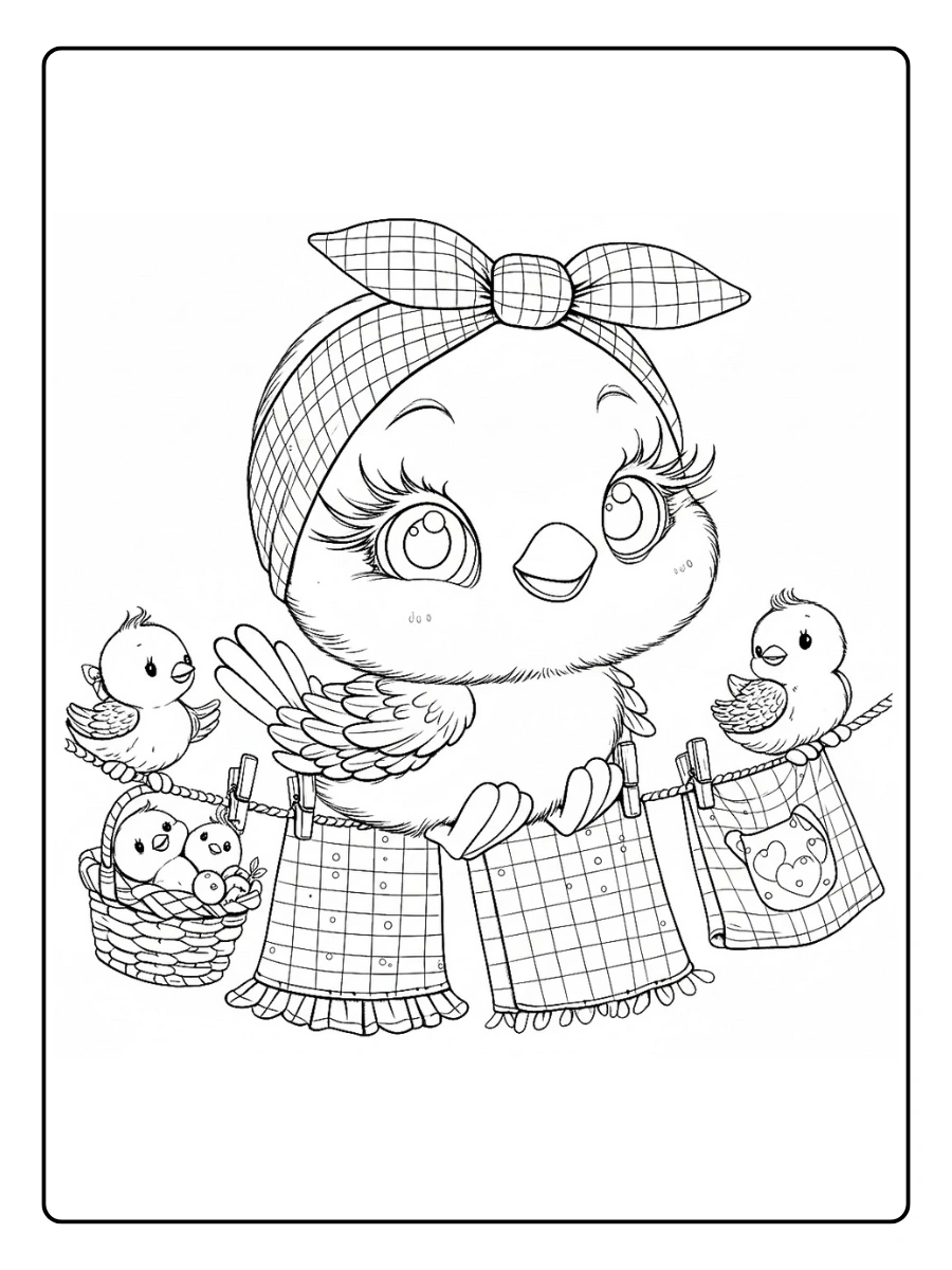 Desenho de Passarinho para Colorir (15)