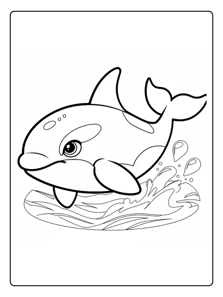 Desenho de Peixes para Colorir (8)