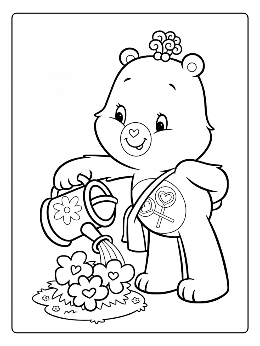 Desenho de Ursos para Colorir (12)