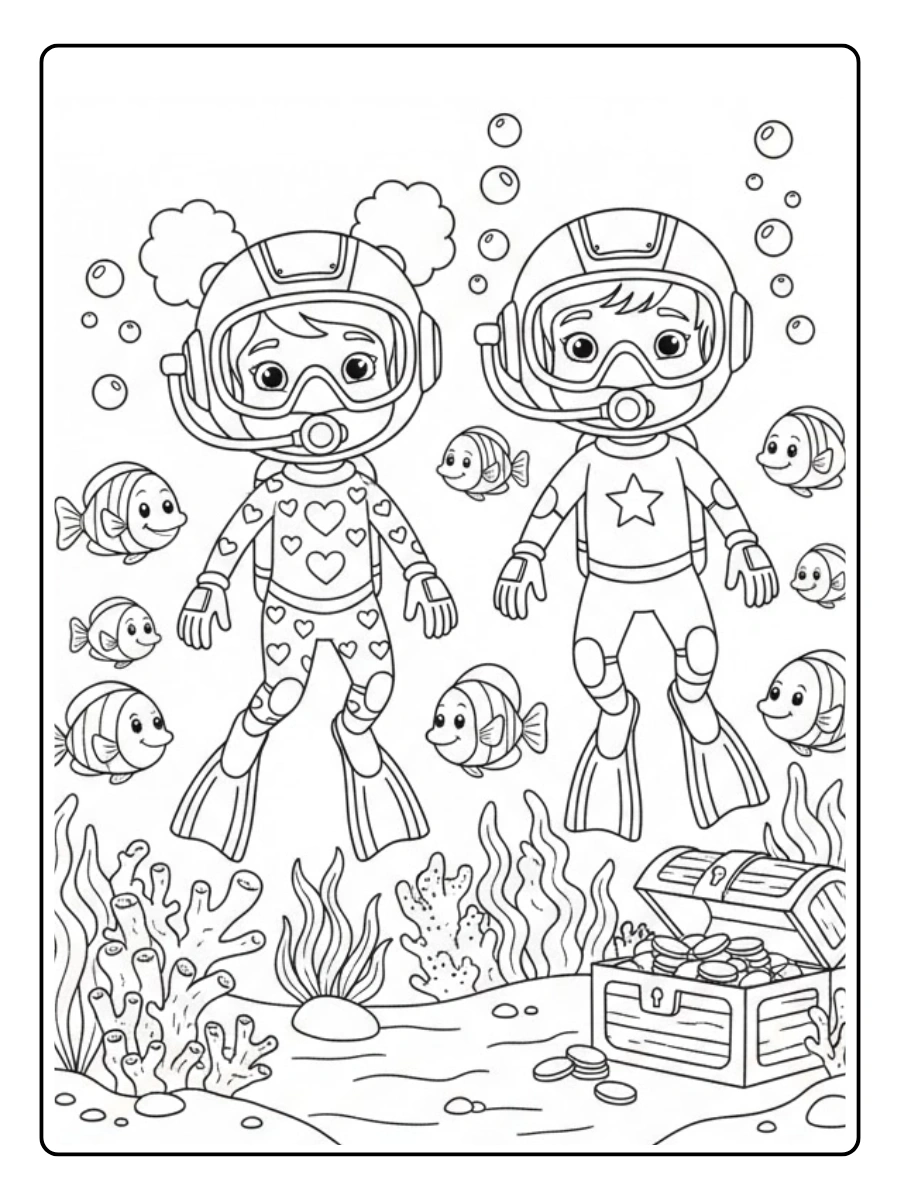 Desenho para Colorir Maria Clara e JP (9)