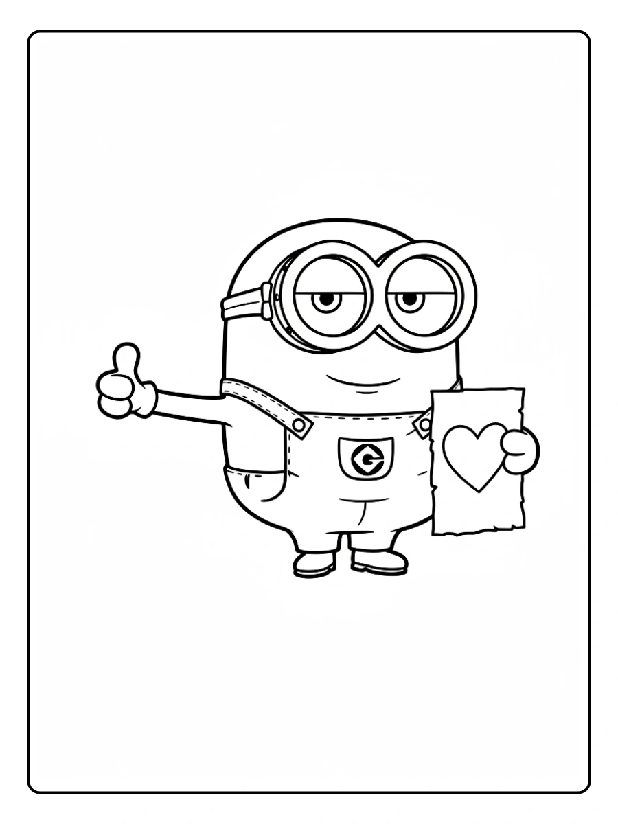 Desenho para Colorir Minions (13)