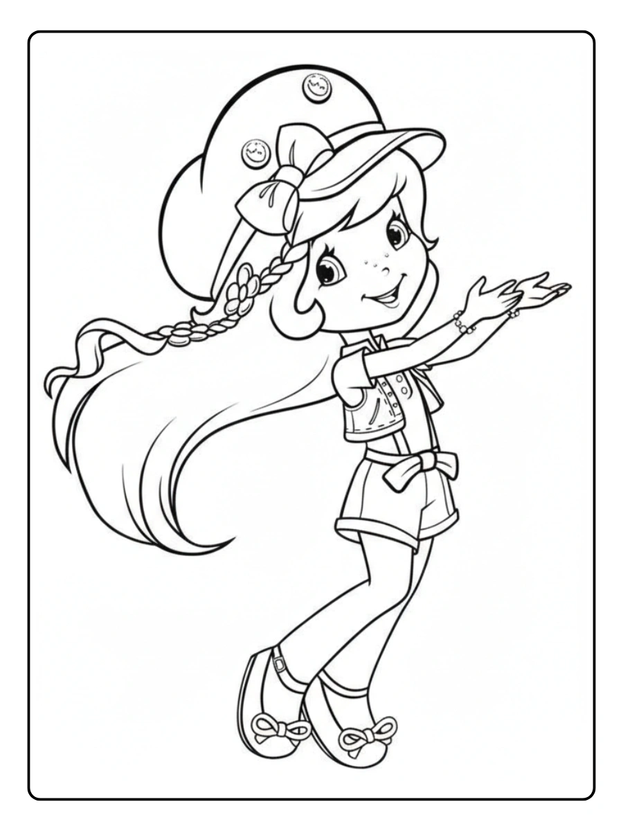 Desenho para Colorir Moranguinho (5)