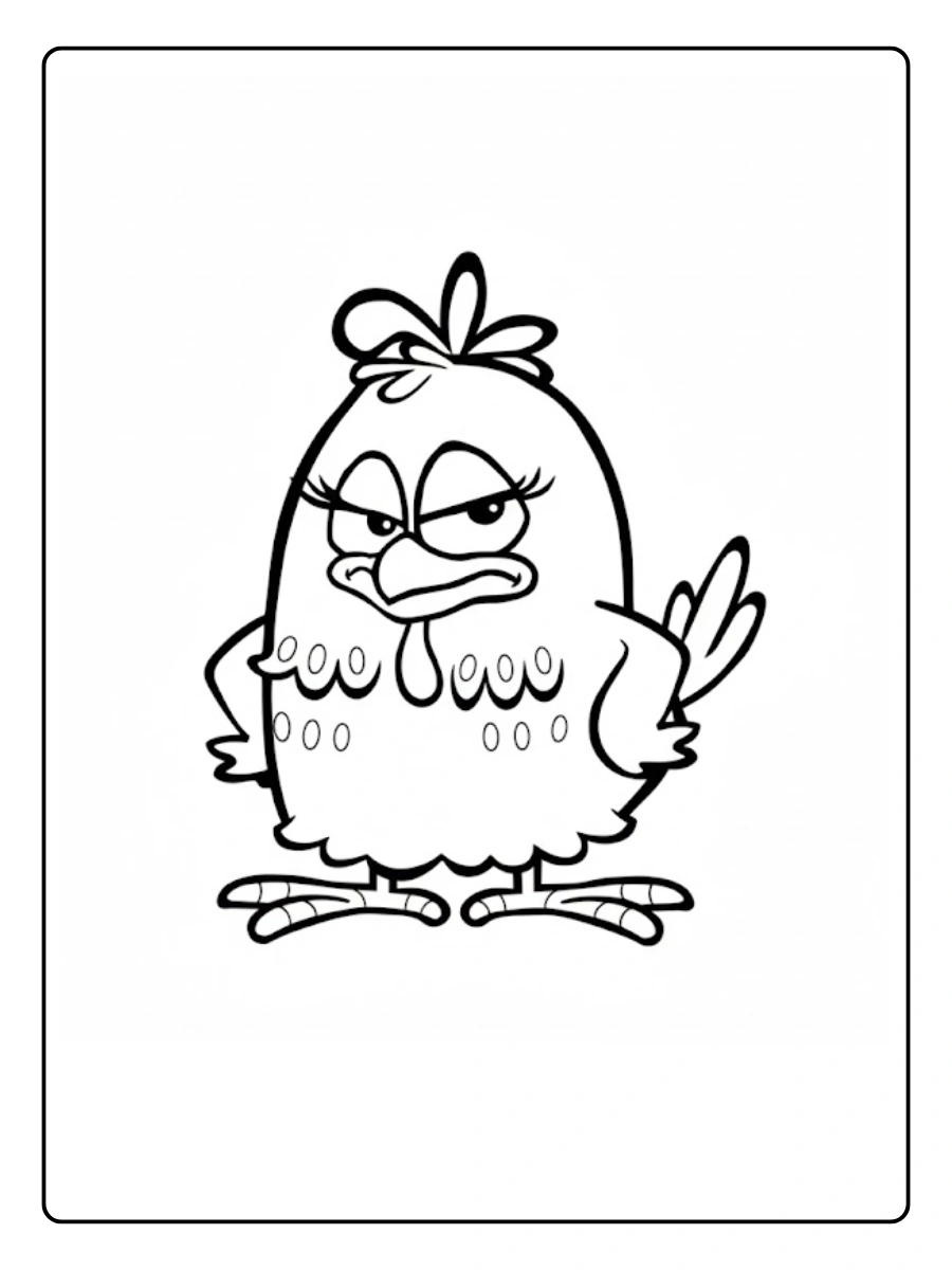 Desenhos Galinha Pintadinha para Colorir (13)