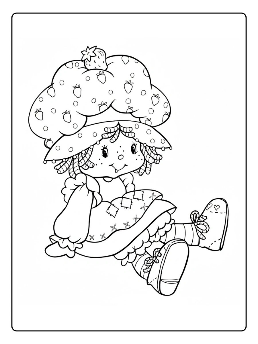 Desenhos Moranguinho para Colorir (3)