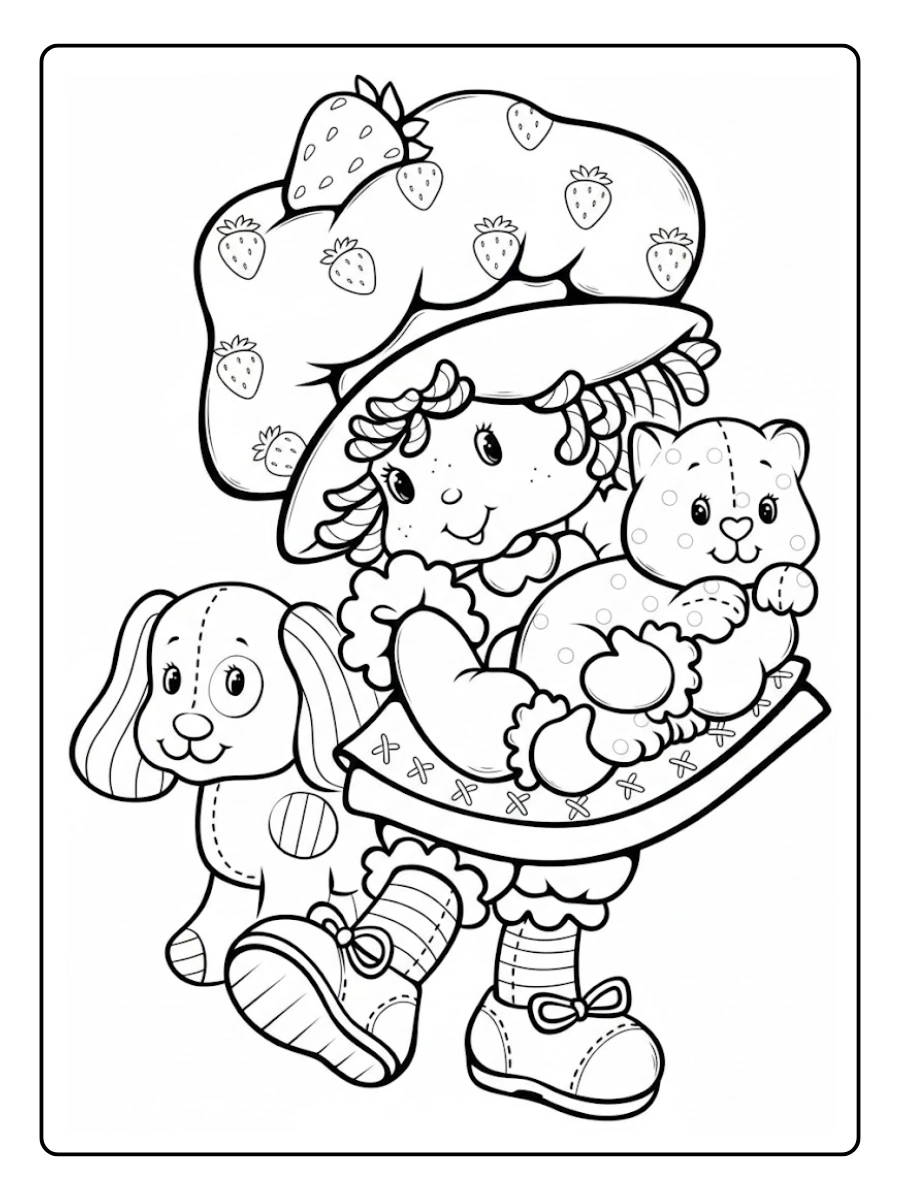 Desenhos Moranguinho para Colorir (8)