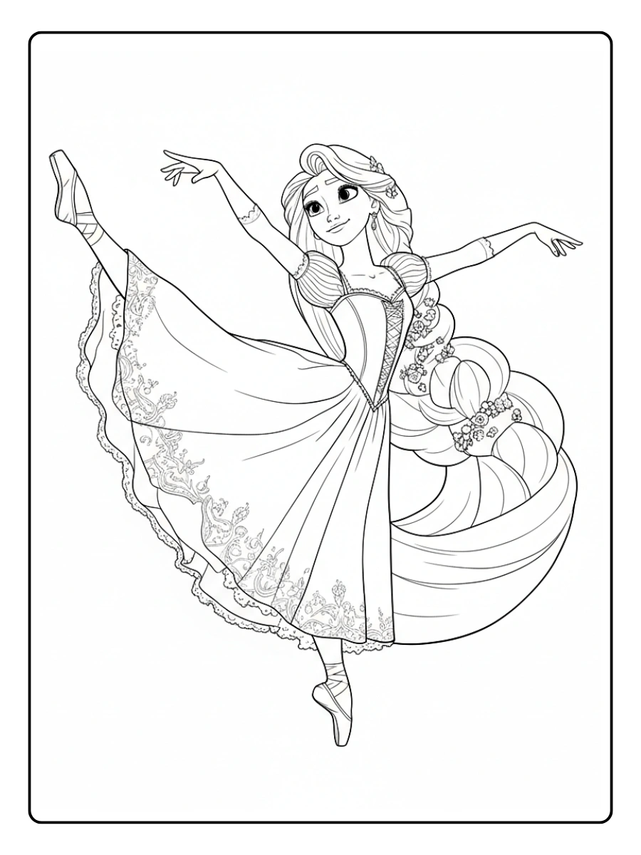 Desenhos Rapunzel para Colorir (10)