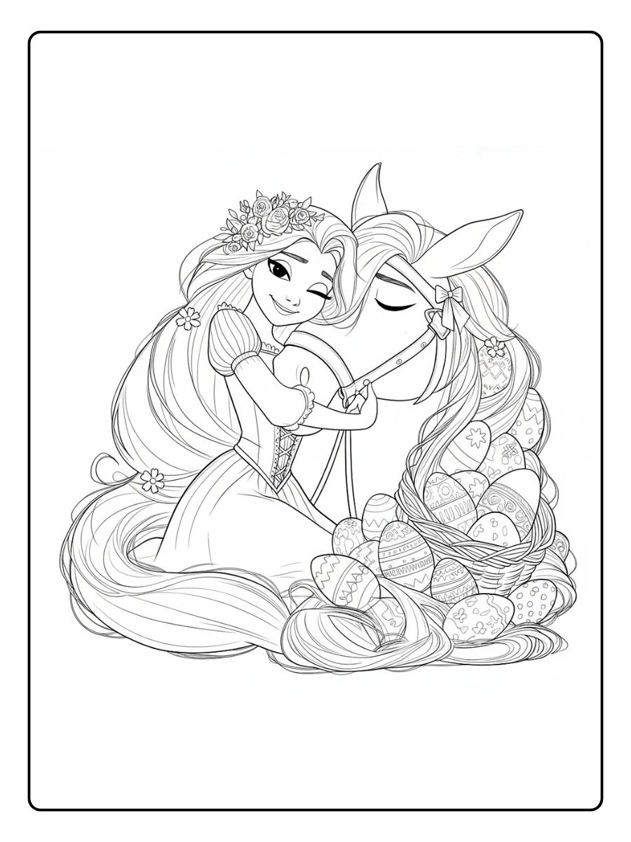 Desenhos Rapunzel para Colorir (13)