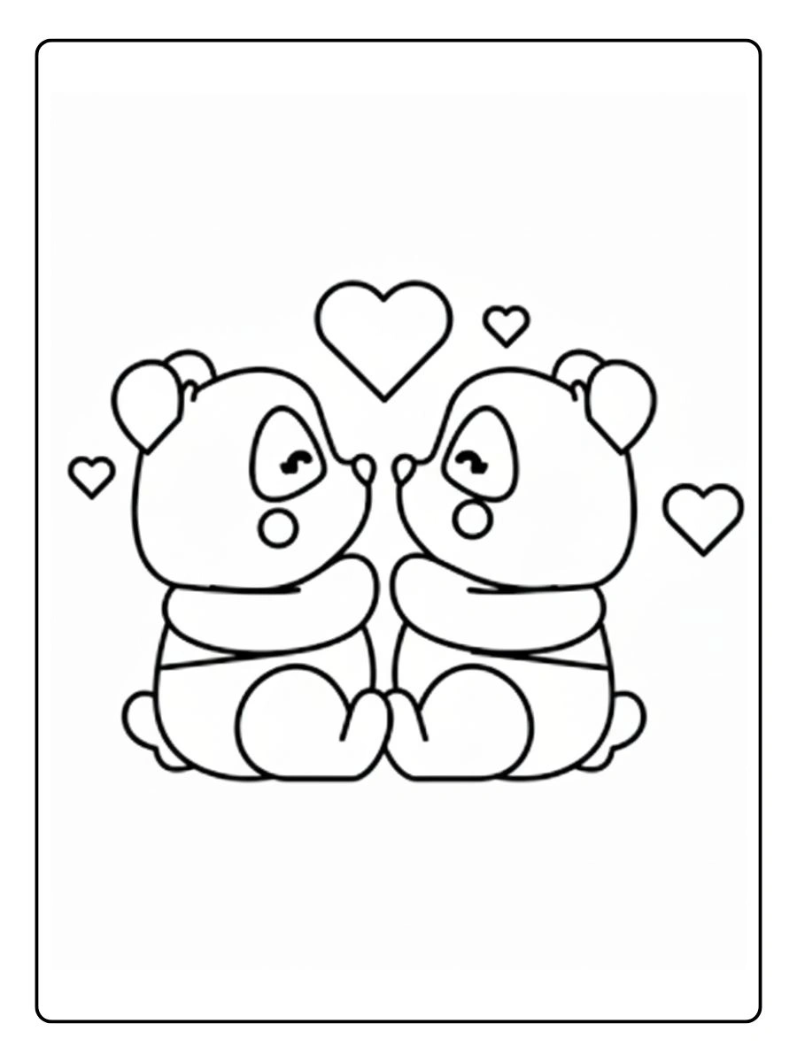 Desenhos de Amor para Colorir (1)