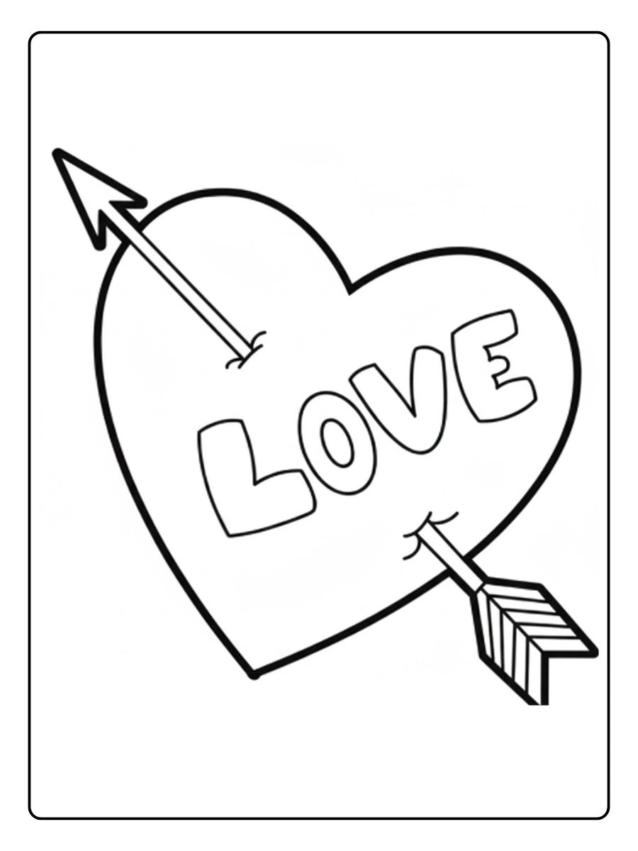 Desenhos de Amor para Colorir (8)