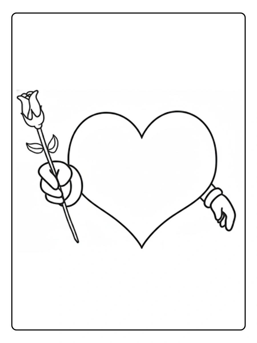 Desenhos de Amor para Colorir (9)