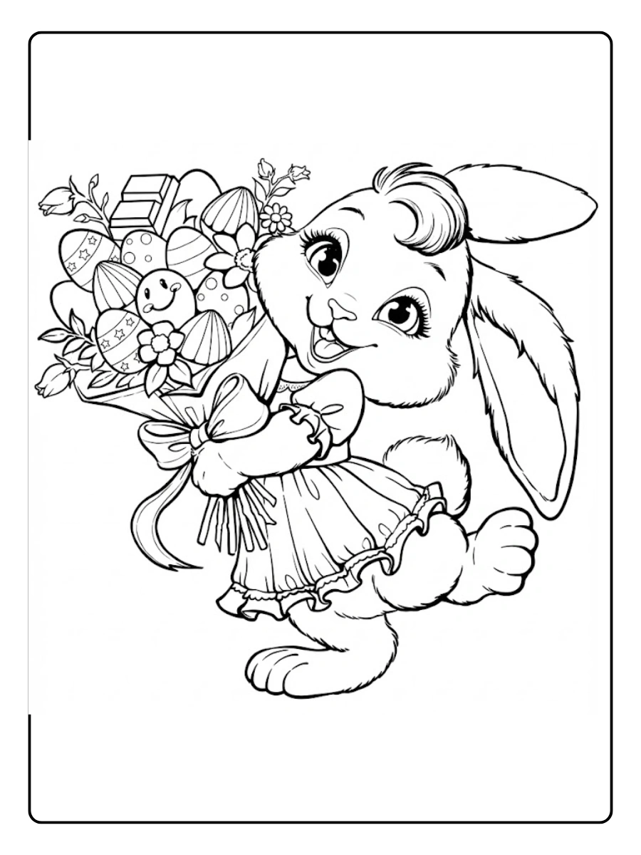 Desenhos de Coelho para Colorir (12)