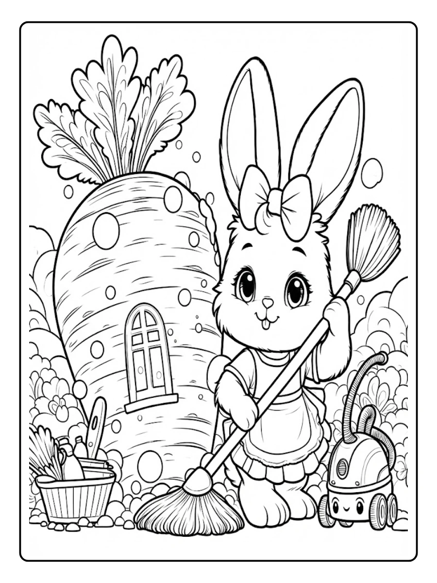 Desenhos de Coelho para Colorir (15)