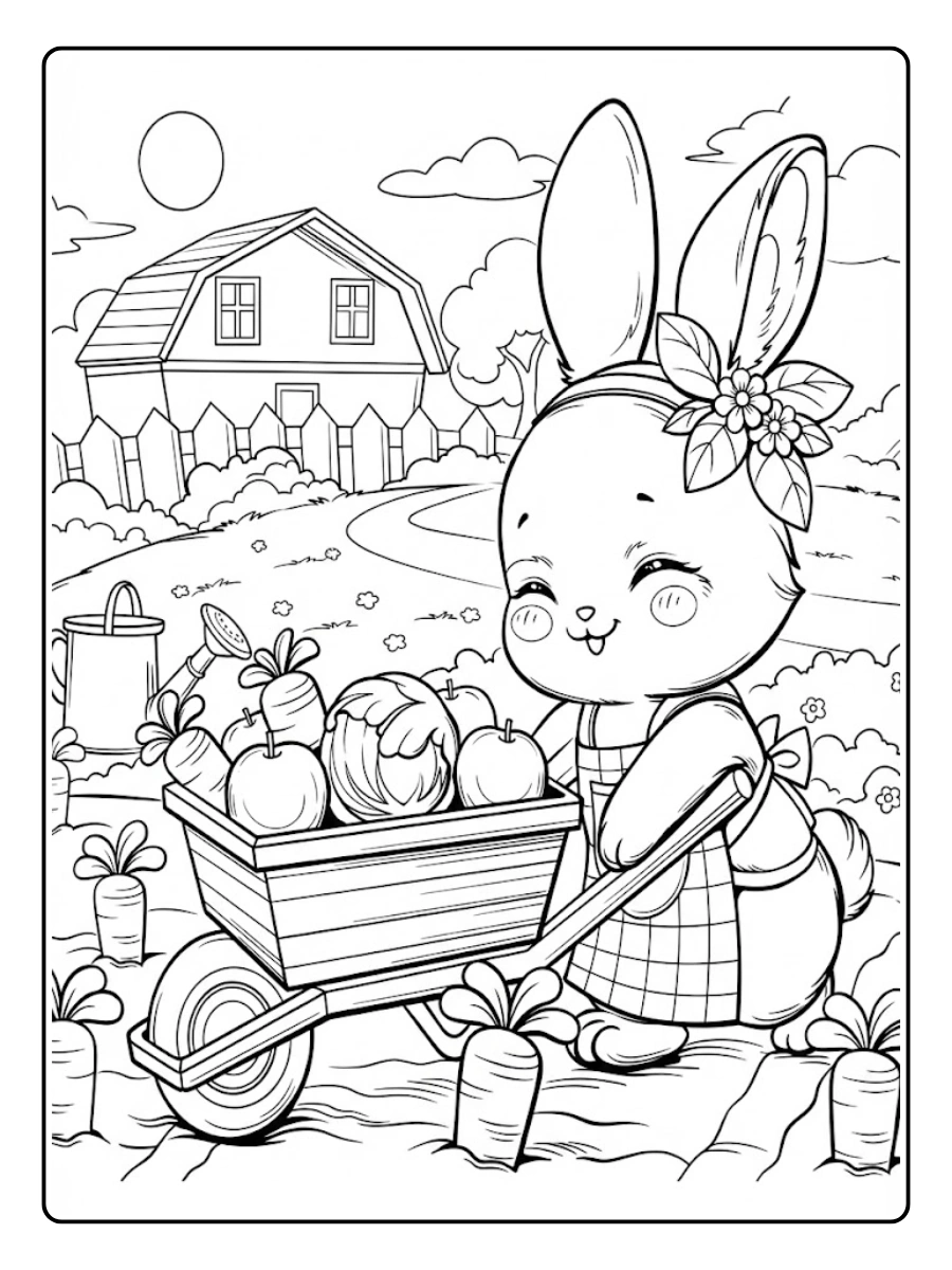 Desenhos de Coelho para Colorir (3)