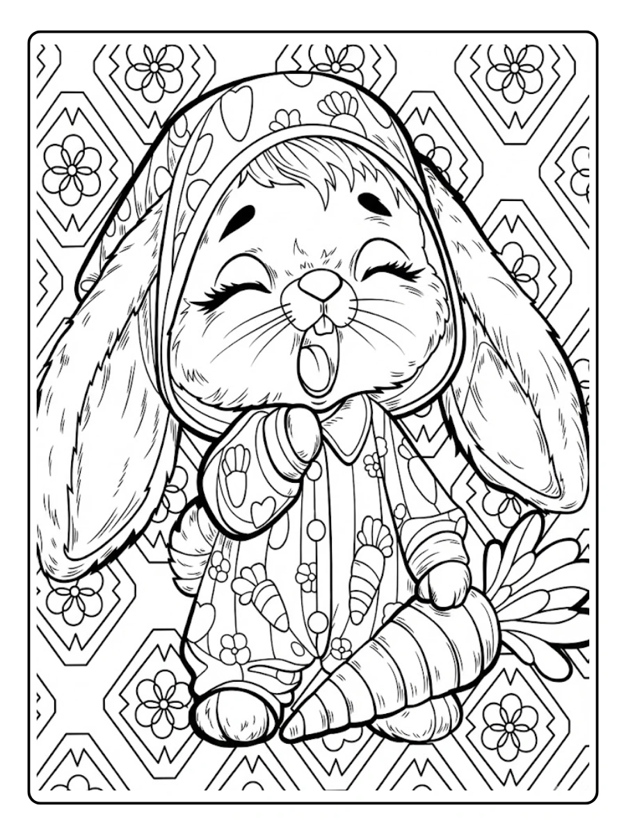 Desenhos de Coelho para Colorir (4)