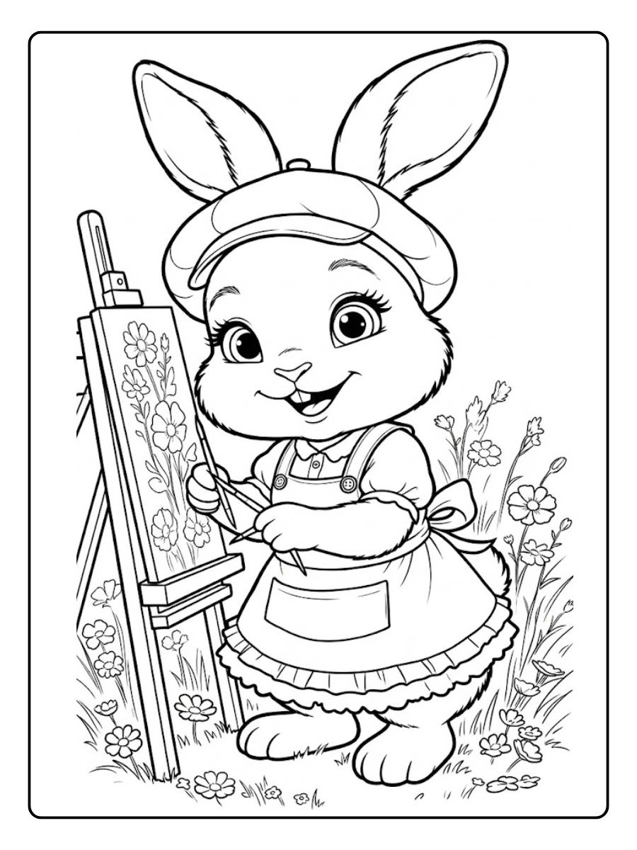 Desenhos de Coelho para Colorir (9)