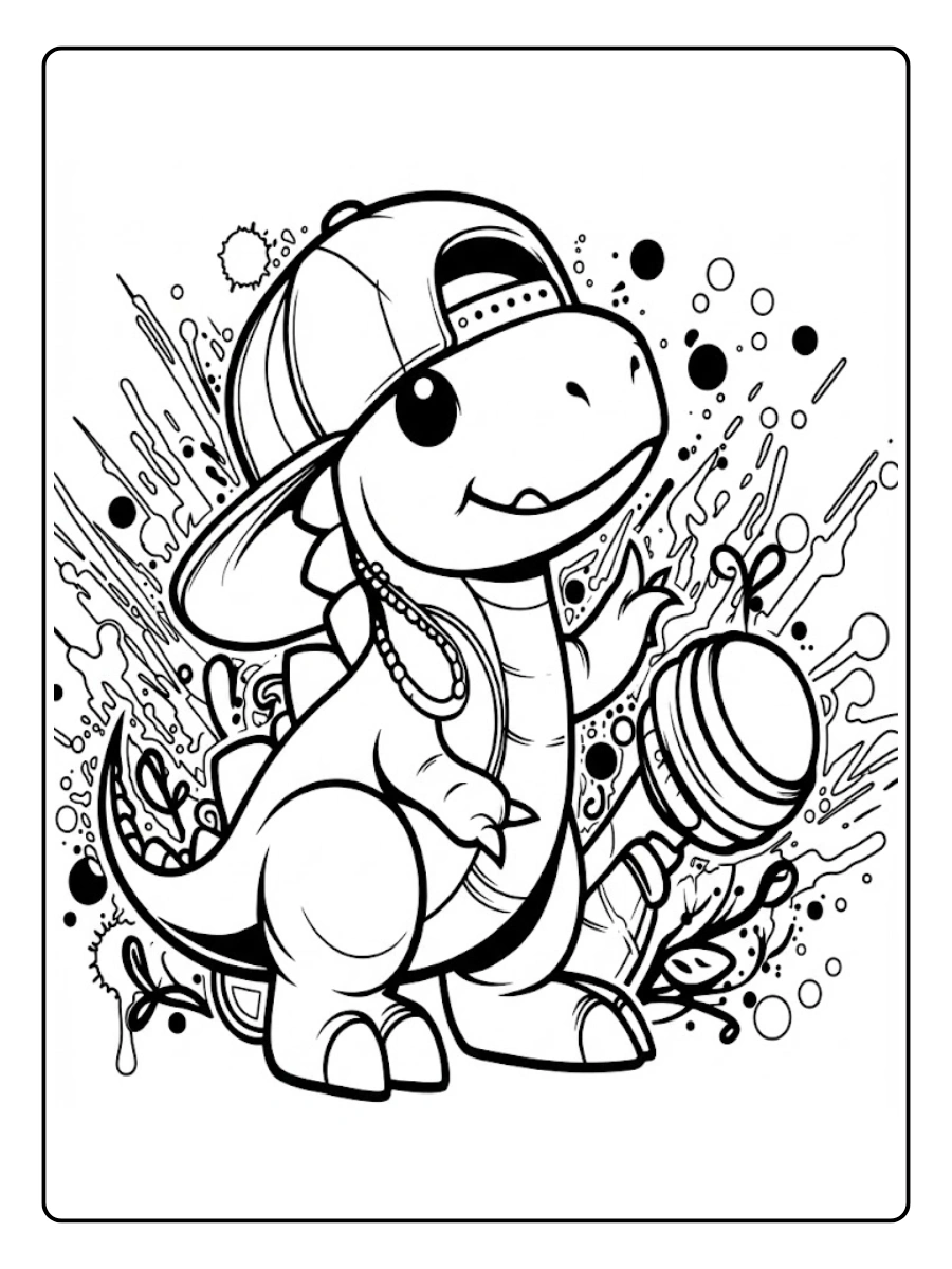 Desenhos de Dinossauro para Colorir (12)
