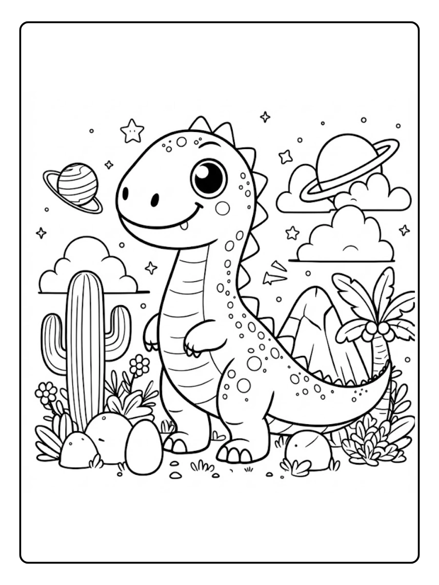 Desenhos de Dinossauro para Colorir (15)