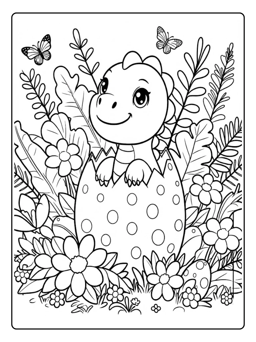 Desenhos de Dinossauro para Colorir (2)