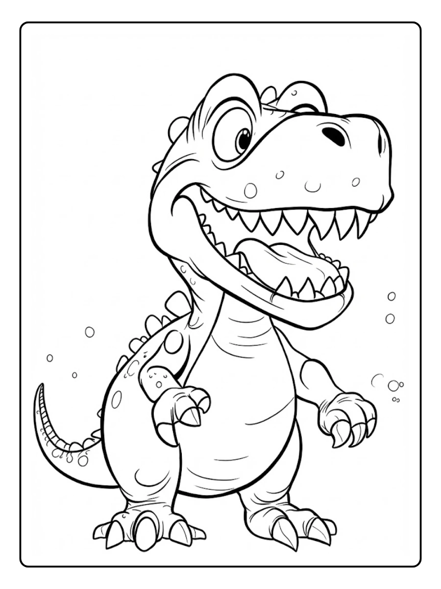 Desenhos de Dinossauro para Colorir (5)