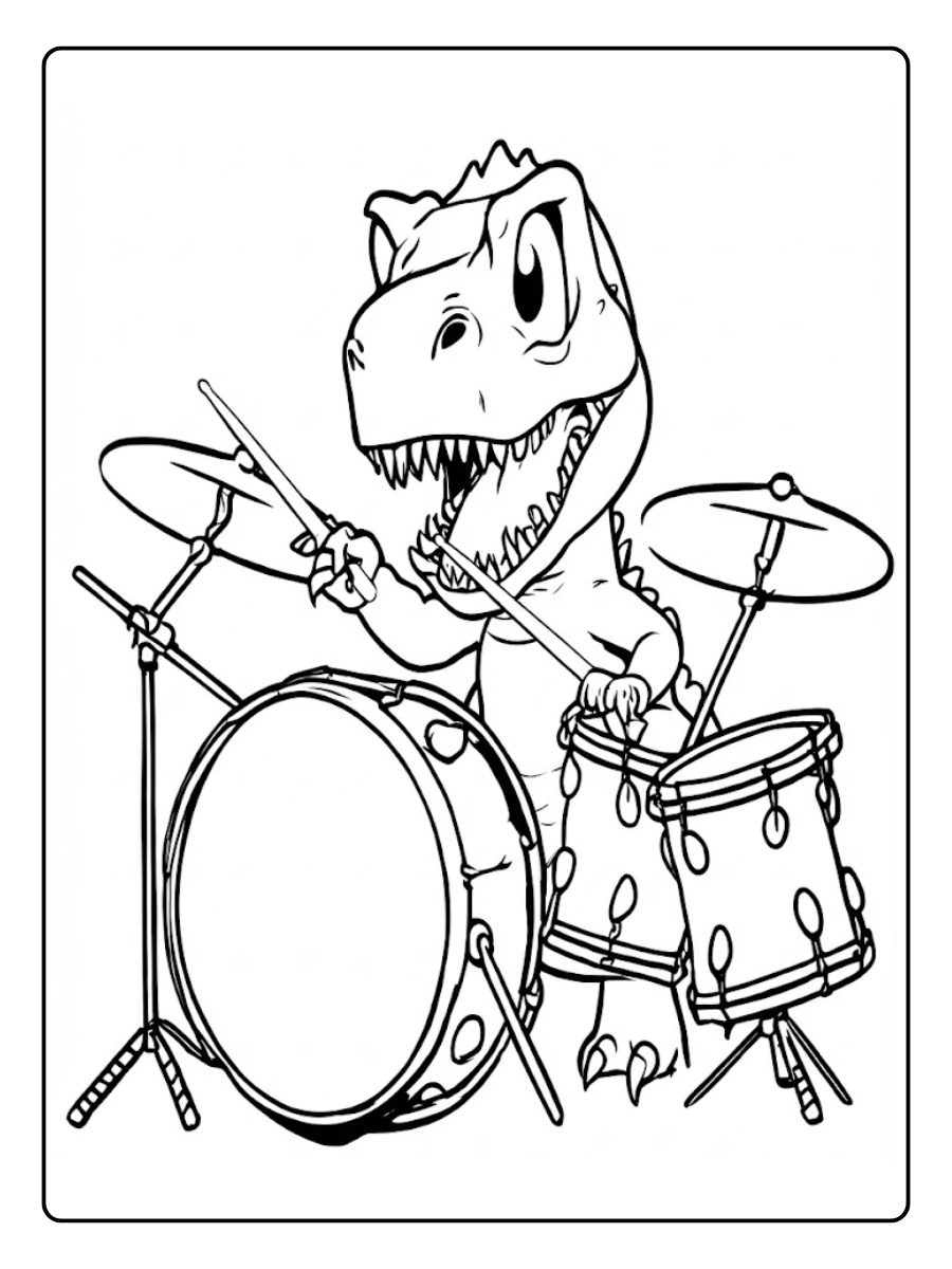 Desenhos de Dinossauro para Colorir (7)