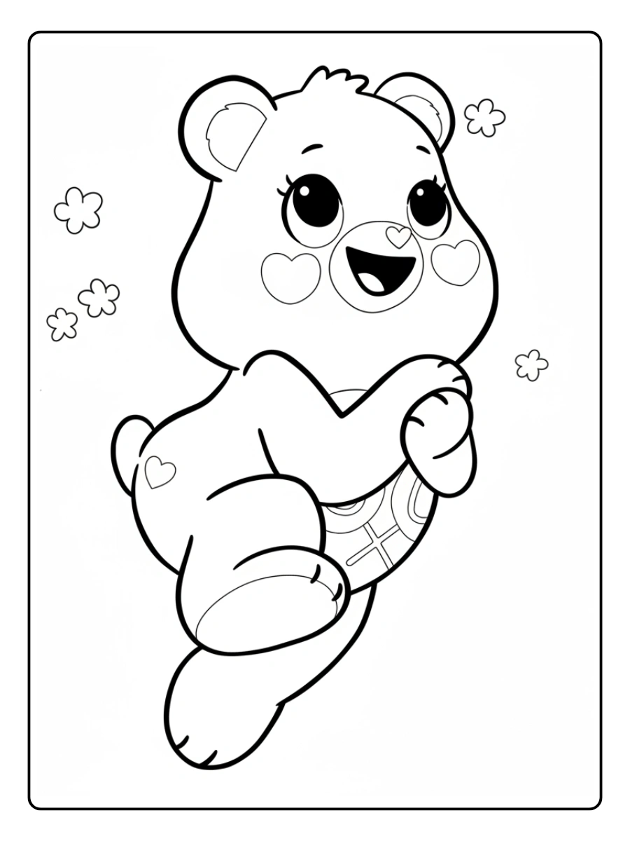 Desenhos para Colorir Ursinhos (13)