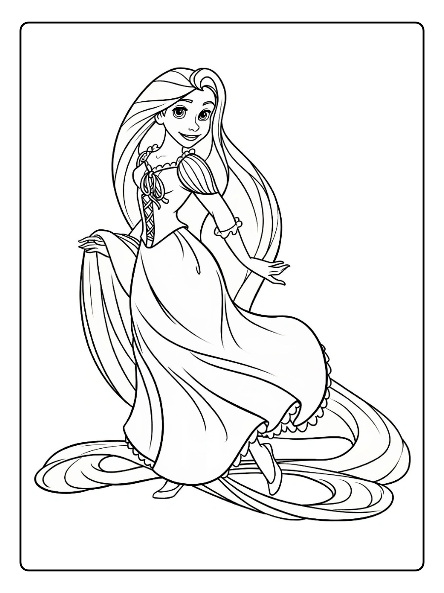 Desenhos para Colorir as Princesas Disney (11)