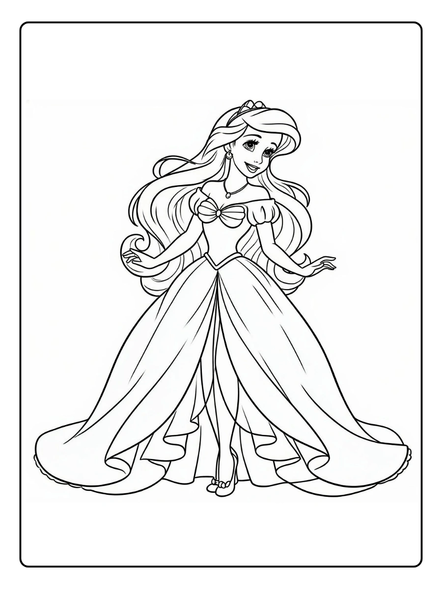 Desenhos para Colorir as Princesas Disney (13)