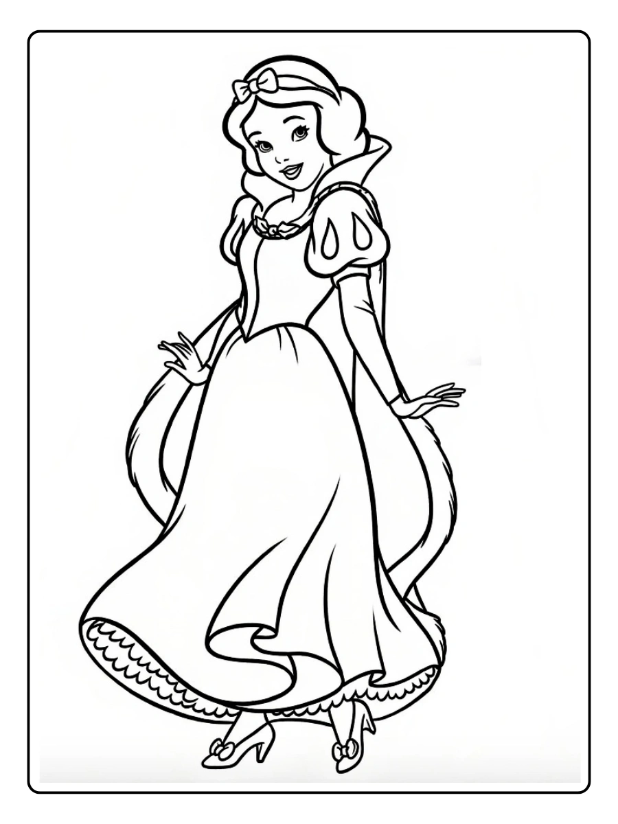 Desenhos para Colorir as Princesas Disney (15)