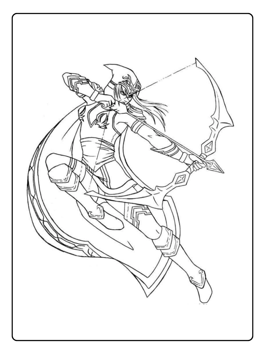 League of Legends para colorir e imprimir