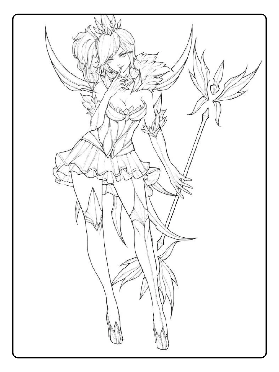 League of Legends para colorir