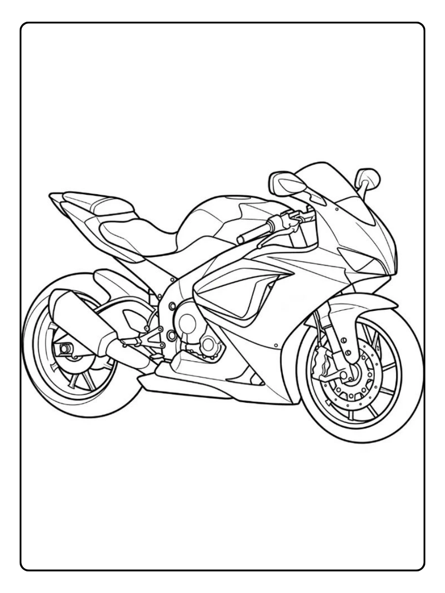 Mota para colorir fácil