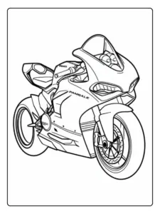 Mota para colorir grátis