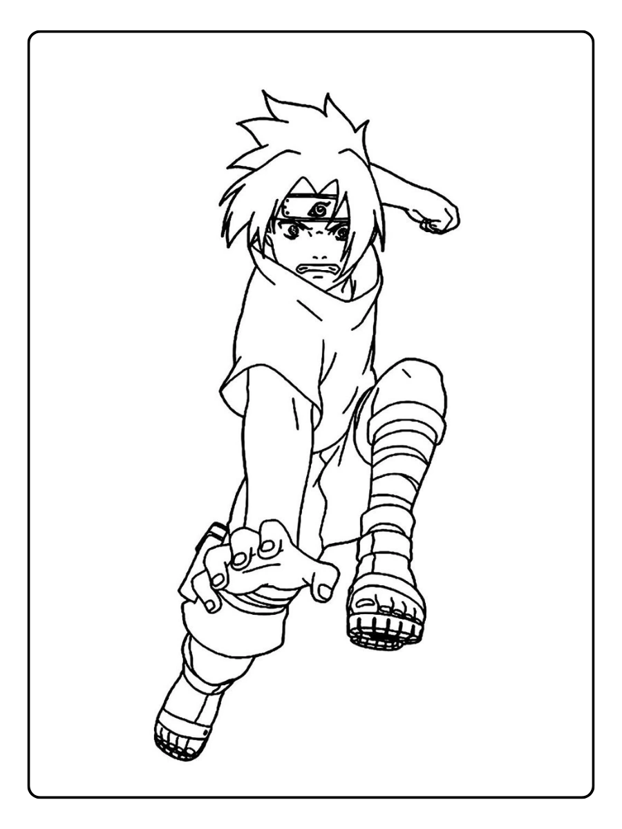 Naruto Uzumaki para colorir