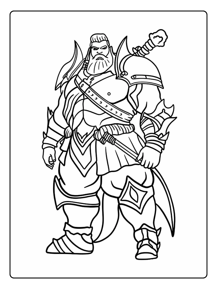 Personagens League of Legends para colorir